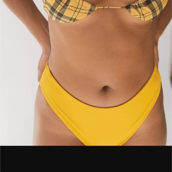 Londre Yellow Bikini Bottom - NWT - Picture 11 of 11